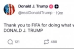 巴洛贡停赛延缓！特朗普：感谢FIFA做了正确的事，纠正了重大不公