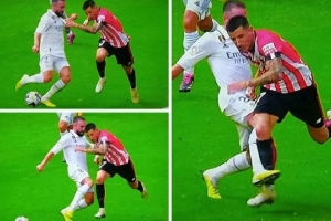 马卡：卡瓦哈尔遭到毕巴球迷狂嘘，因为他曾导致对方球员受重伤